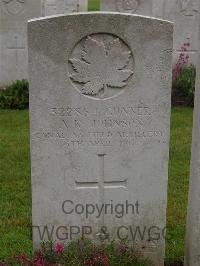 Etaples Military Cemetery - Johnson, Albert Kay